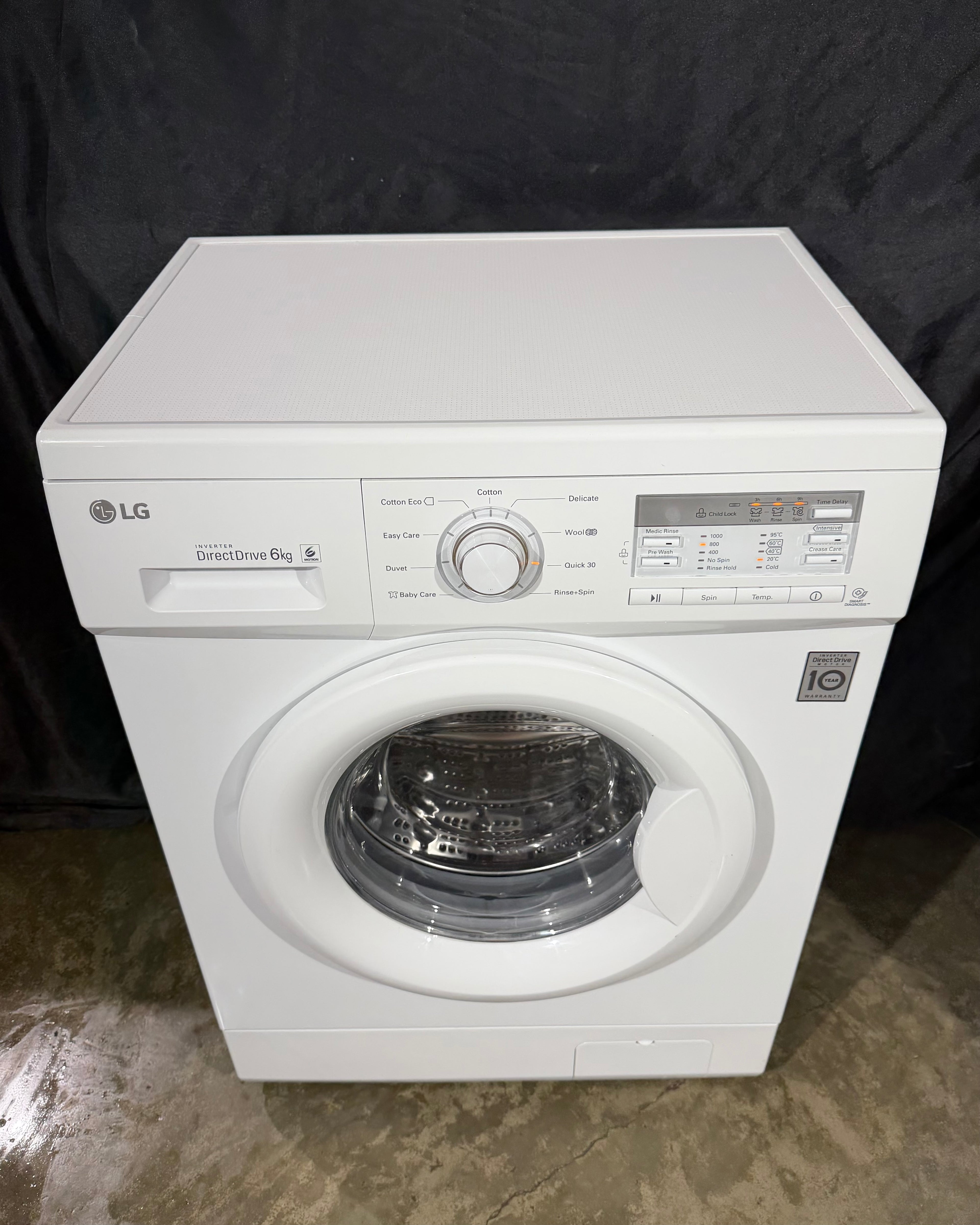 LG DirectDrive 6kg elöltöltős mosógép