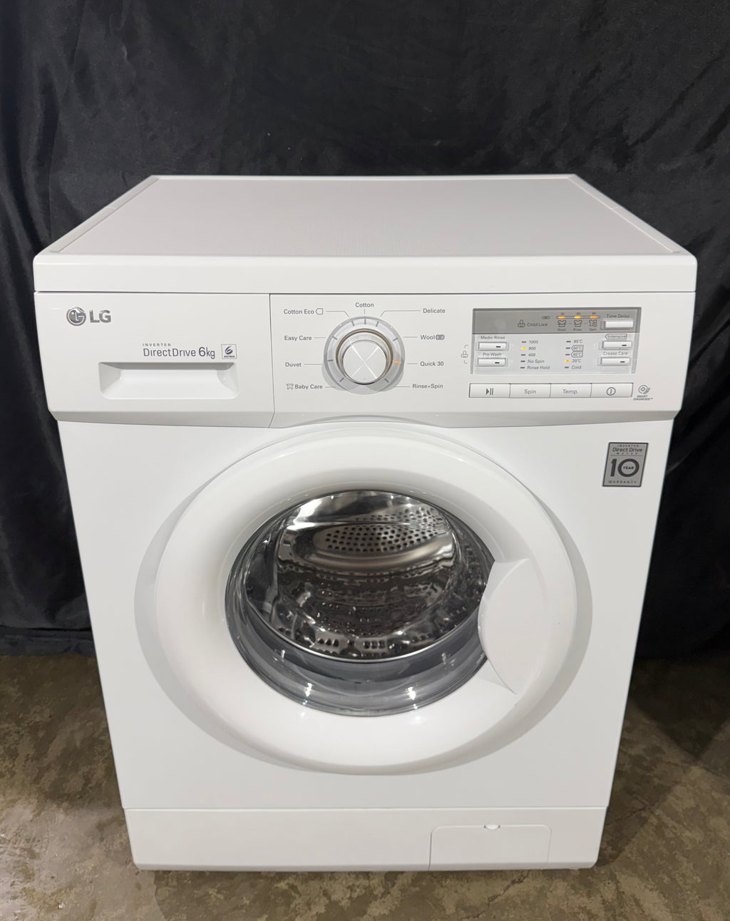 LG DirectDrive 6kg elöltöltős mosógép