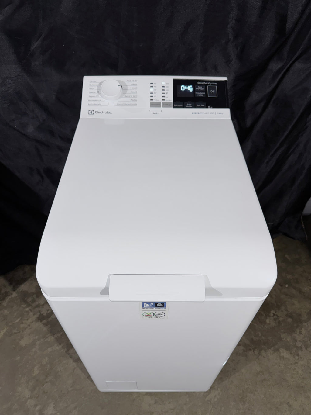 Electrolux 6kg PerfectCare felültöltős mosógép