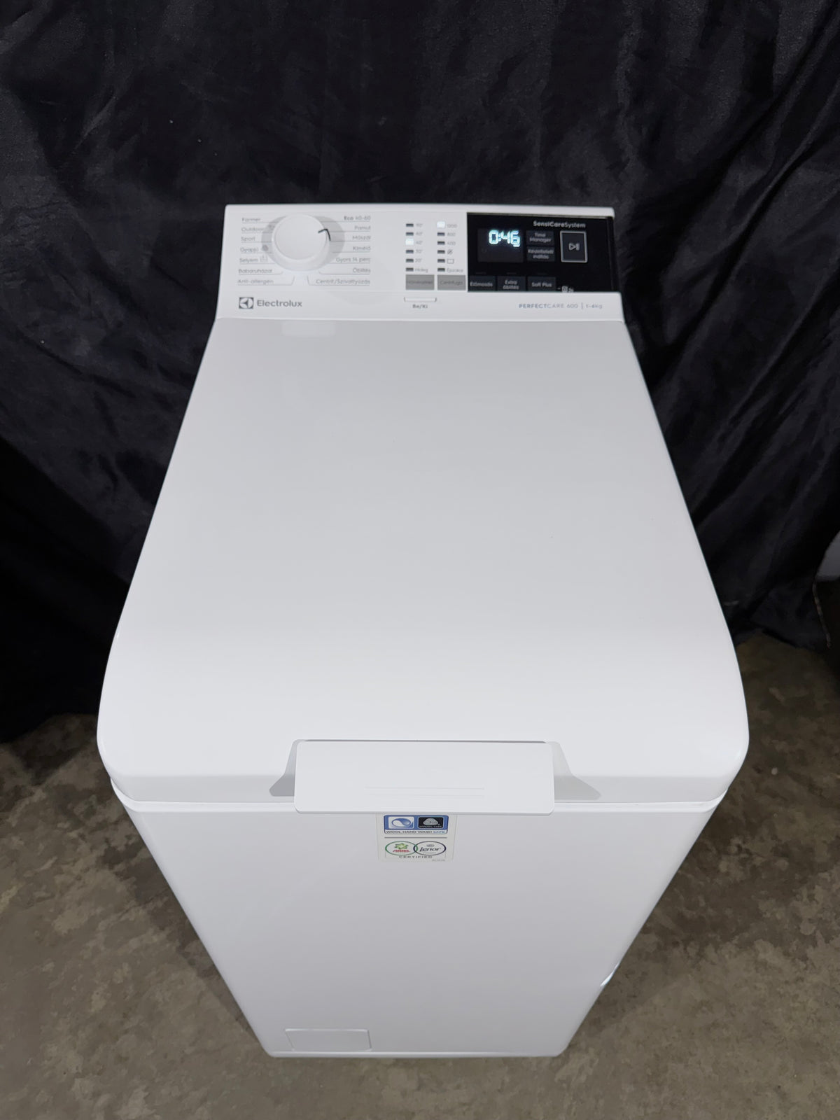Electrolux 6kg PerfectCare felültöltős mosógép