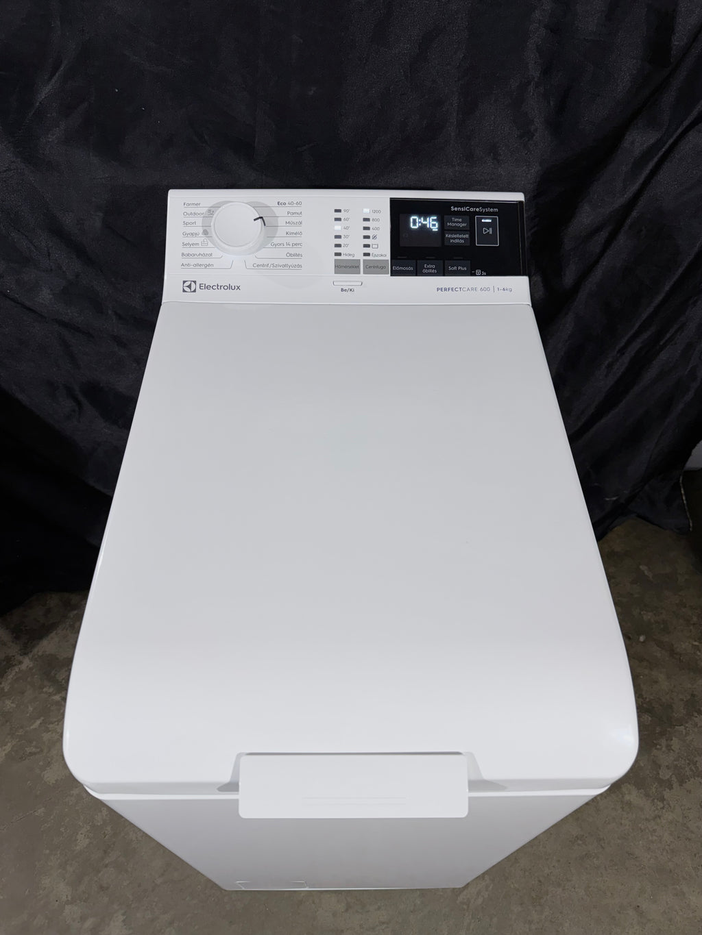 Electrolux 6kg PerfectCare felültöltős mosógép