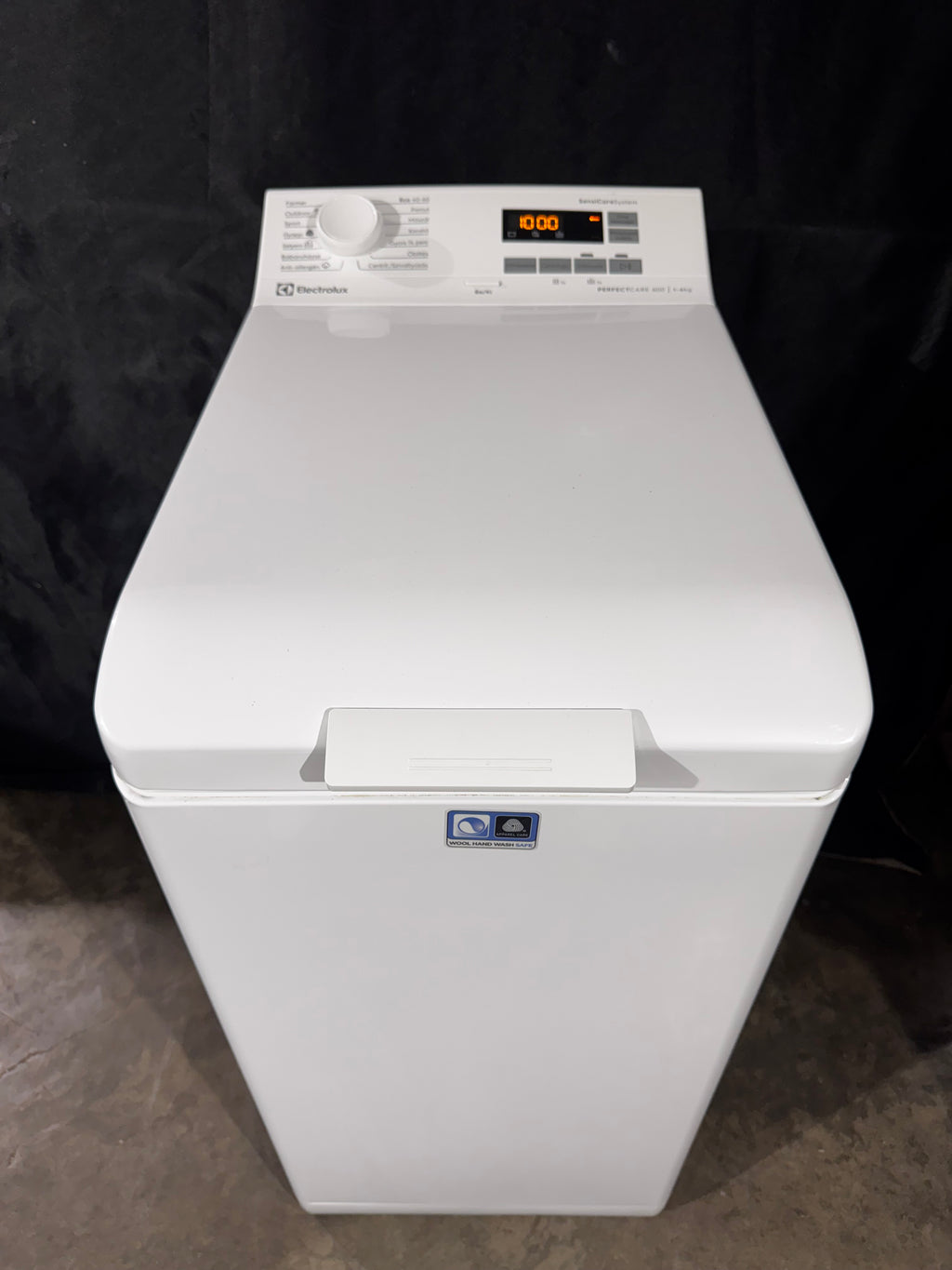 Electrolux PerfectCare 600 6kg felültöltős mosógép