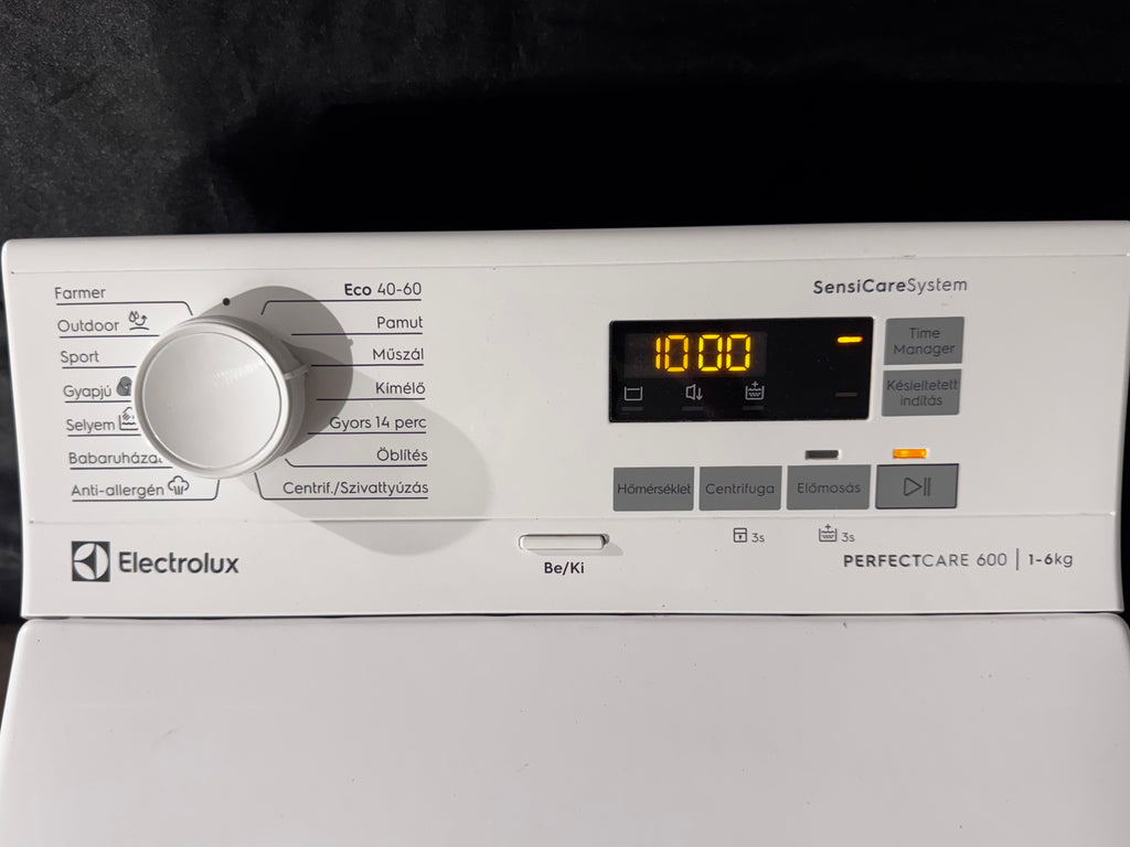 Electrolux PerfectCare 600 6kg felültöltős mosógép