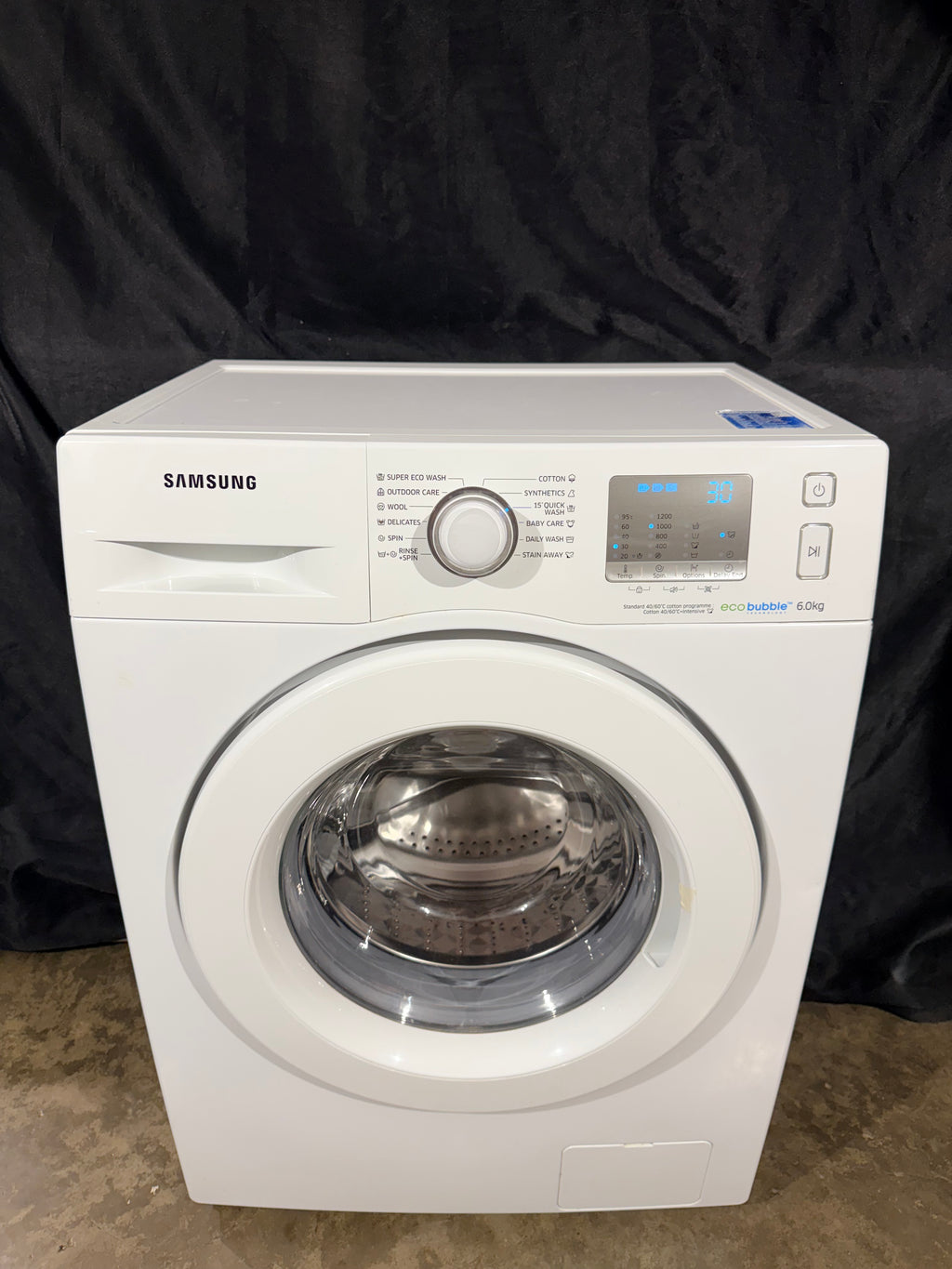 Samsung 6kg elöltöltős mosógép