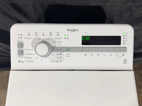 Whirlpool 6kg felültöltős mosógép