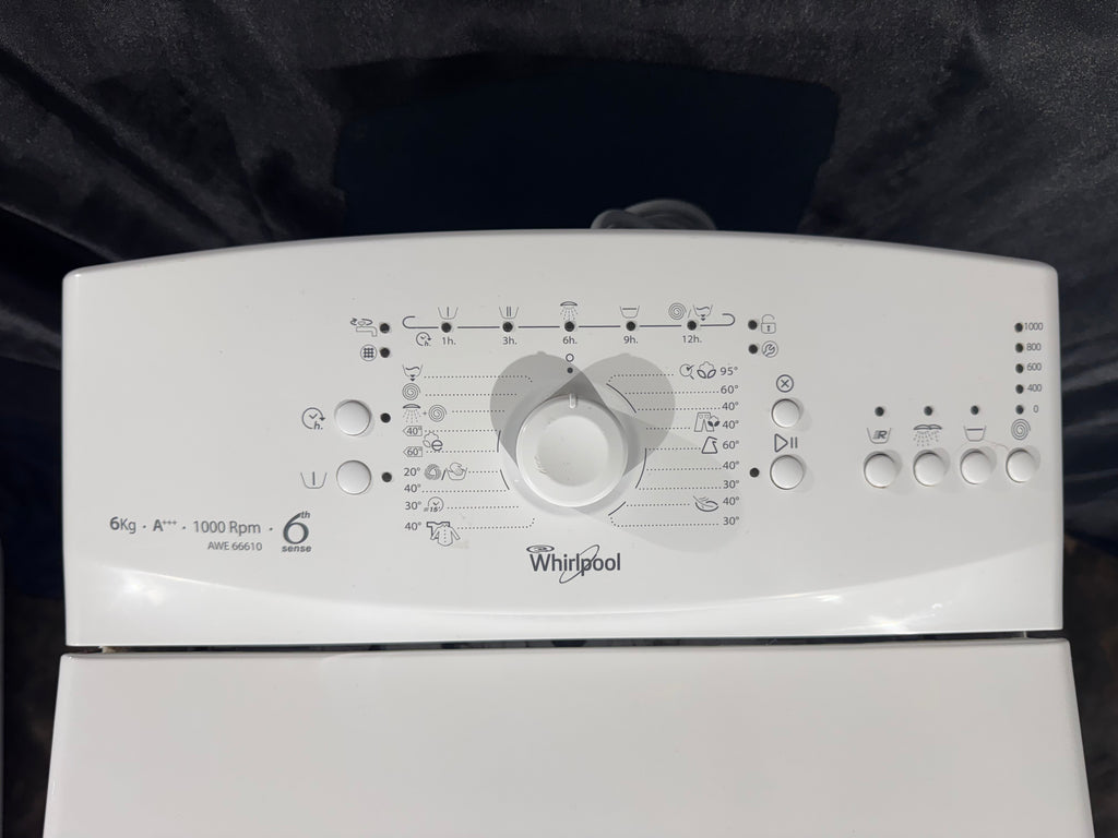 Whirlpool 6kg felültöltős mosógép