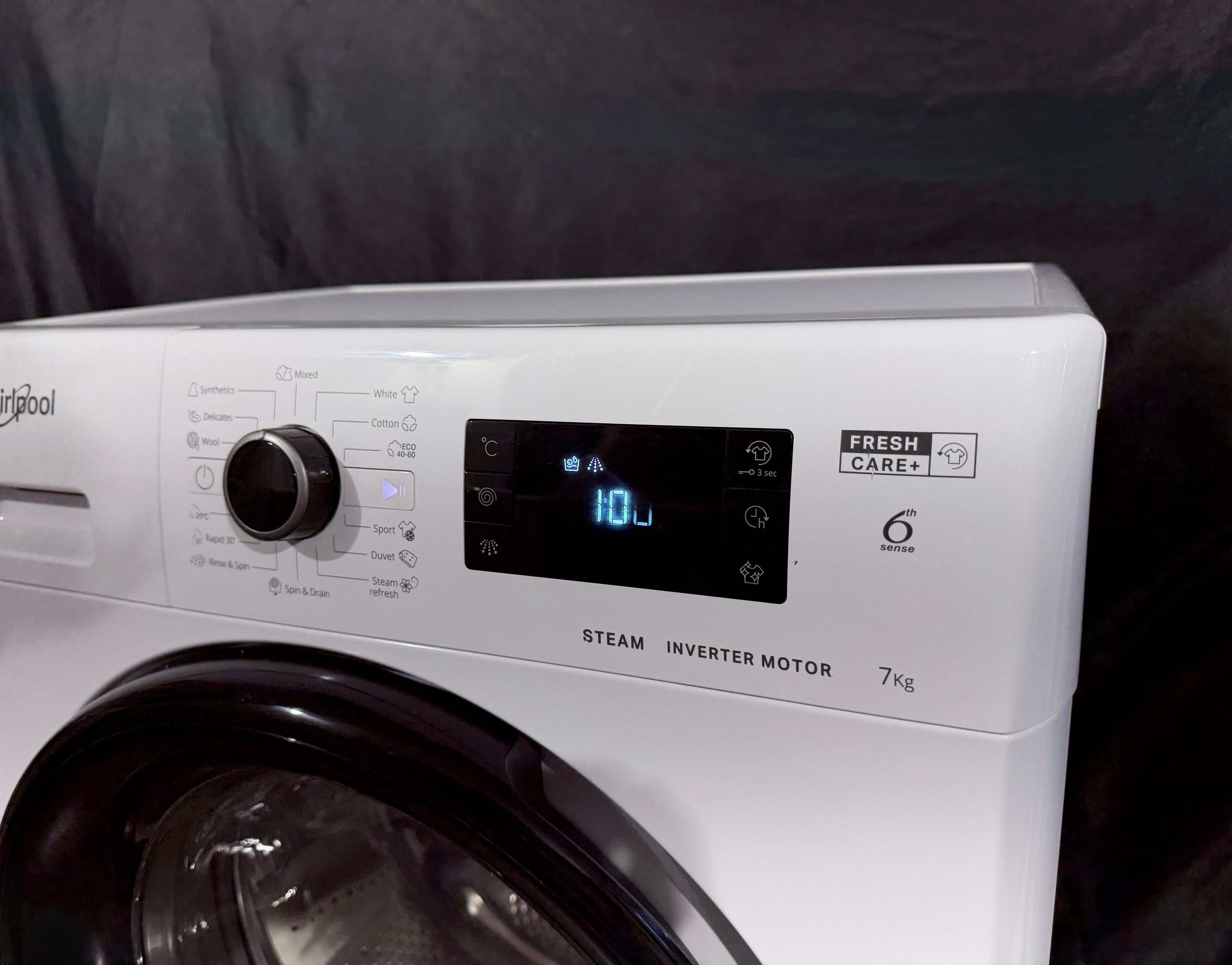 Whirlpool 7kg elöltöltős mosógép